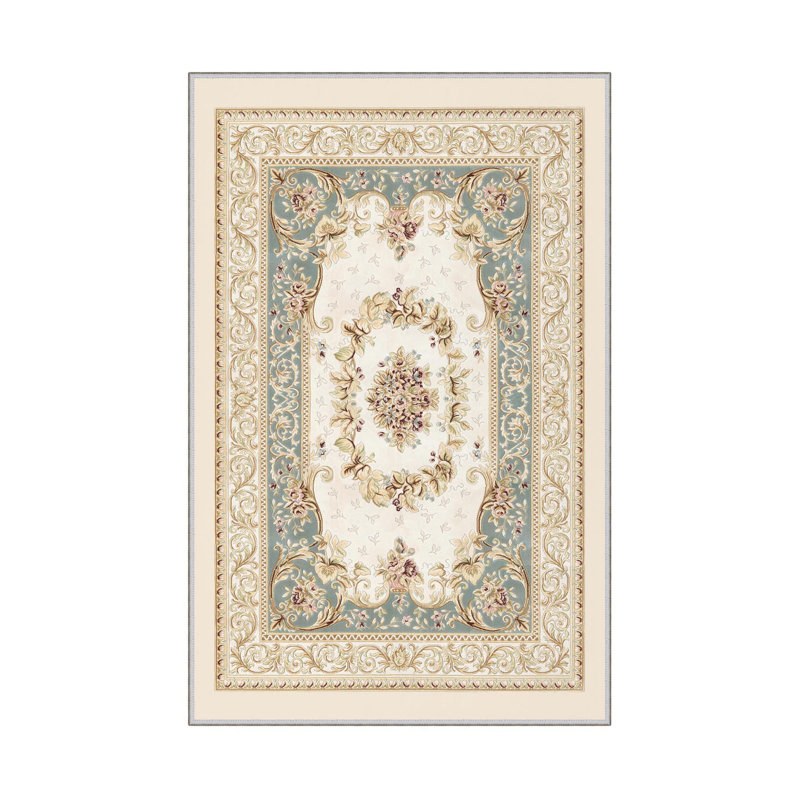Premium Hall Carpet, 2.6 x 4.9 Feet, 100% Polyester, 650 gr/m² | Antibacterial, Non-Slip PVC Dot Underside, 0.3 in Pile Height | Machine Washable, 3D Digital Print, Durable & Stylish for Home Décor
