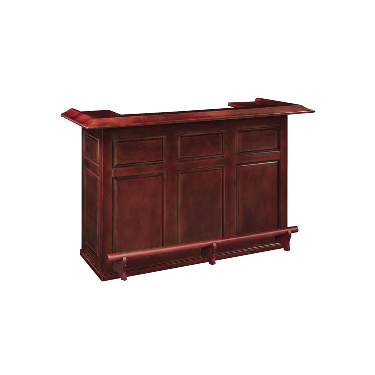 72'' Home Bar With Foot Rail By RAM Game Room
