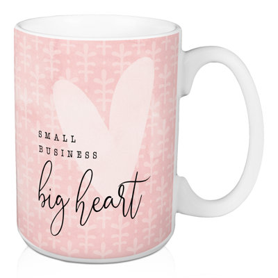 Grande tasse à café petites entreprises