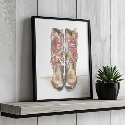 "Floral Bottes" par Jessica Mingo, reproduction d'art