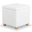 Becka Square Boucle Storage Ottoman-746436211