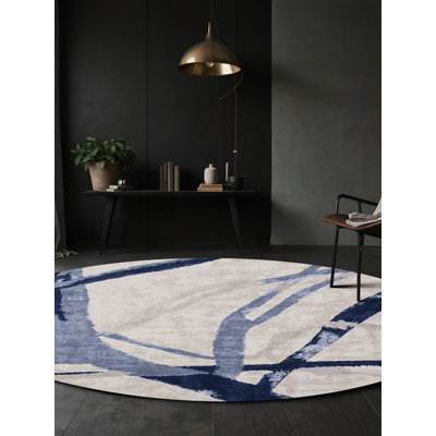 Tapis beige soyeux et moelleux