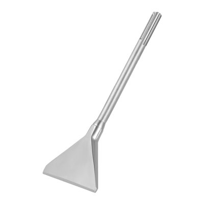 SDS Max Scaling Chisel, 13.8" x 5.9" Chisel Bit with SDS Max Shank, Compatible with Rotary Hammers, Heat Treated 40Cr Alloy Steel, Sharp Edge for Removing Laminate Flooring, Tiles, and Mortar