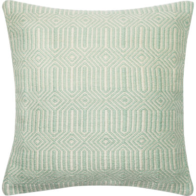 In/Out Embroidered Outdoor Pillow Cover