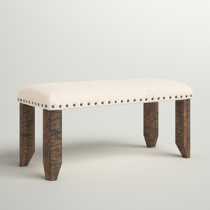 Ashville Polyester Upholstered Bench