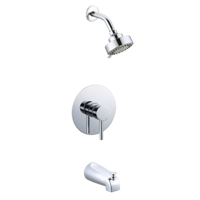 Reynoldsburg Diverter Tub and Shower Faucet with Trim