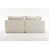 Velours blanc antique
