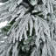 Arbre de Noël artificiel régulier (double) avec blanc Aiguilles vertes-1897836109