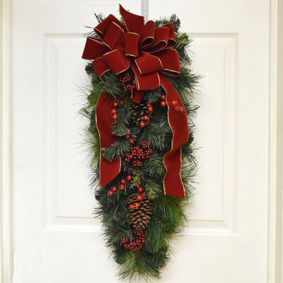 The Holiday Aisle® Faux Pine Swag & Reviews | Wayfair