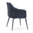 Teegan 19'' H Upholstered Metal Armchair-438107533-463156452