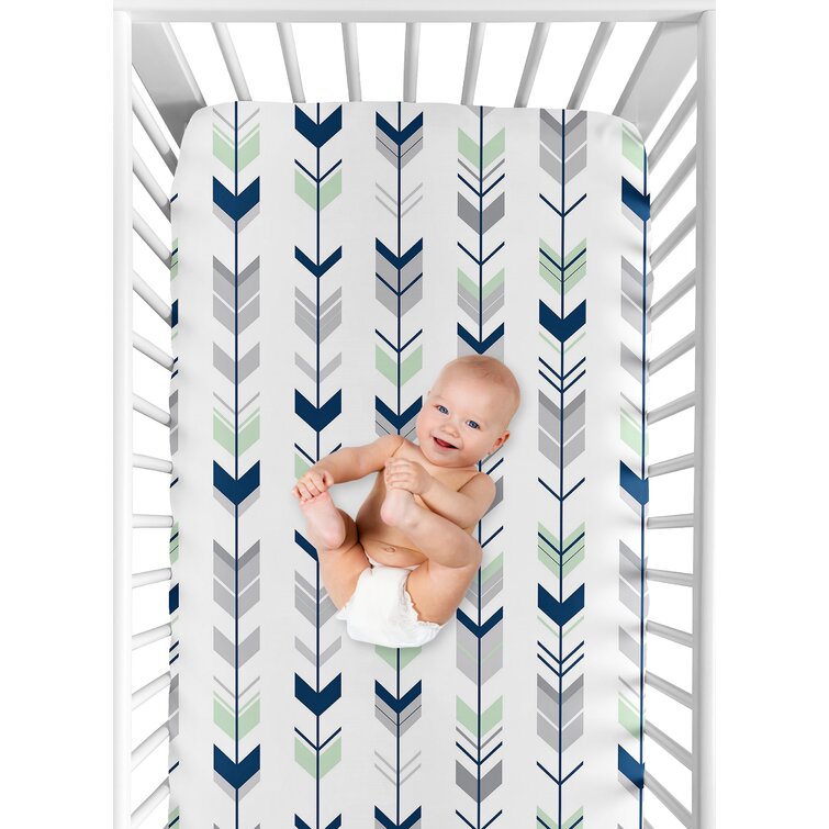 Sweet Jojo Designs Woodsy Fitted Crib Sheet & Reviews | Wayfair