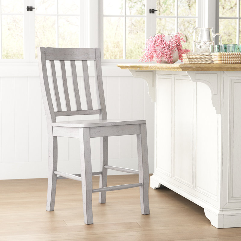 Tabouret de comptoir Olympia, Gris