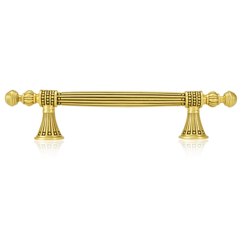 5” C TO C CHESAPEAKE  PULL MUSEUM , Museum Gold, 5"