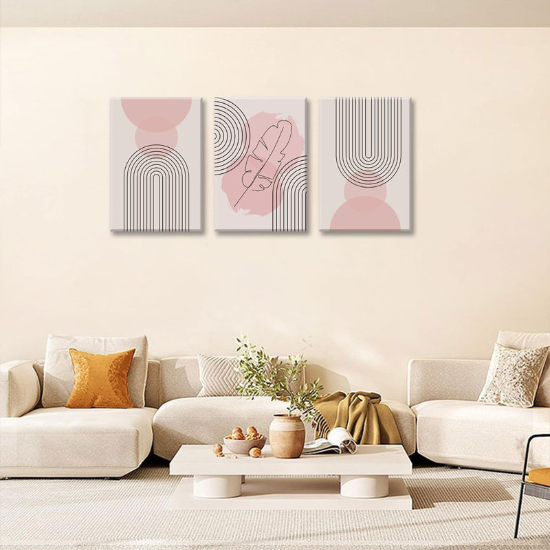 3 Piece Wrapped Canvas Wall Art