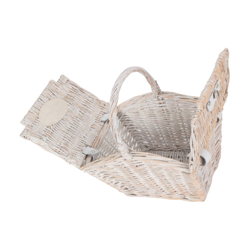Wicker Small Sloped Sided Hamper Basket