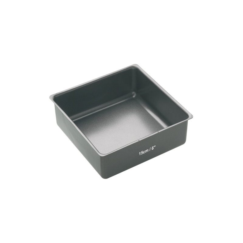 MasterClass Non-Stick Loose Base Deep Cake Pan, 15 cm