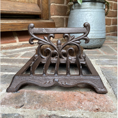 Spriggs Cast Iron Ornate Boot Scraper