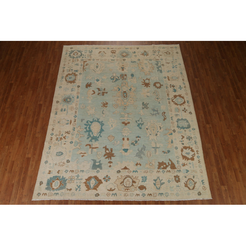 One-of-a-Kind 8'2'' X 10'1'' New Age Wool Area Rug in