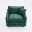 Canapé à une place avec nuage modulaire moderne avec dossier ergonomique et coussin double couche-1062749607
