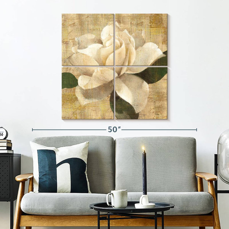 Harnek Gardenia Blossom On Script, H 32 po x l 32 po