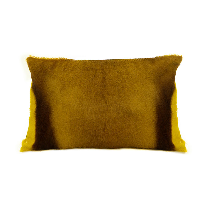 Springbok Accent Pillow by Outpost Original, 18" x 10", Yellow