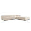 Lawndale 3PC LAF Sectional W/ Ottoman-Saxon Charcoal-916952860-916952862
