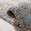 Tapis naturel / bleu tissé à la main Phippsburg-585850446