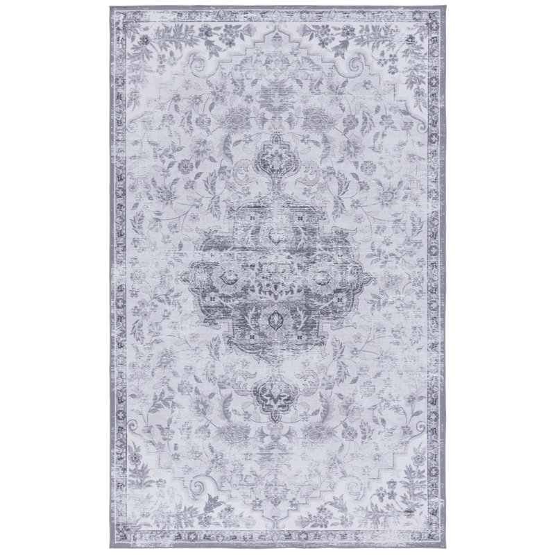 Shaelan Performance Machine Washable Oriental Rug, Rectangle 5' x 8'