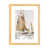 Toile avec cadre en bois beige n'est pas disponible