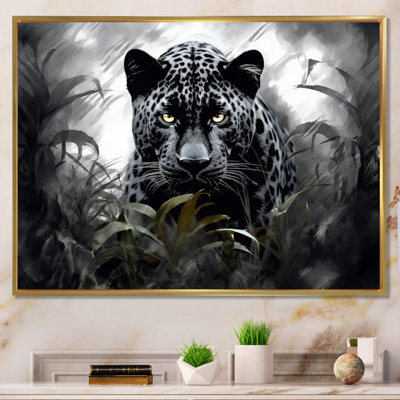 " Gray White Panther Silent Majesty "