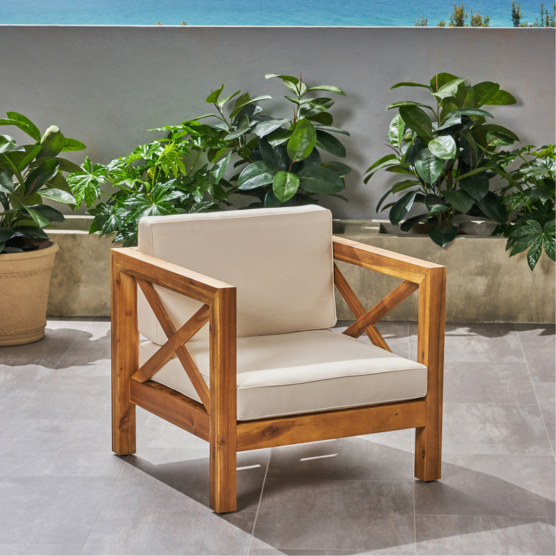 CHAISE CLUB, Beige, Teck