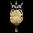 Crystal Laurel Flush Mounted Sconce-4614022-10553068