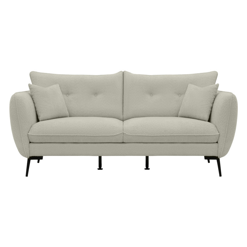 Cara 3 Seater Sofa, Cream