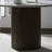  Shropshire Marble Top Pedestal Table w/ Reeded Cylinder Base
