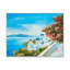 «Beautiful Grèce Coastal Landscape II», reproduction sur toile flottante-1064906550-1064906496