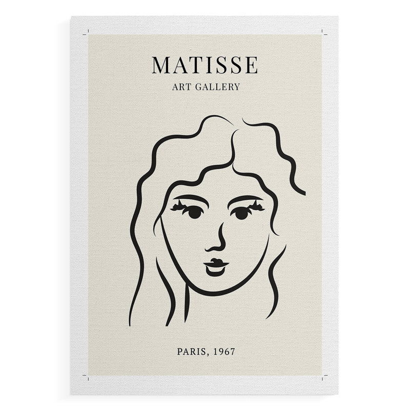 Matisse Lxx, reproduction encadrée - reproduction de toile seulement - non encadrée, H 18 po x l 12 po