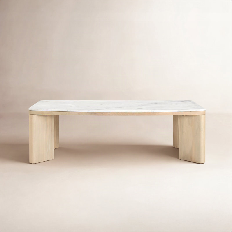 Table basse en marbre Merrick 48 po