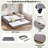 Upholstered Daybed With Trundle And Usb-45214450