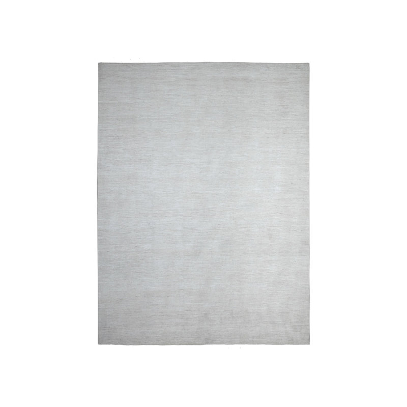 Tapis oriental rectangulaire en laine noué à la main 8 pi 9 po x 11 pi 9 po - MOA10288776