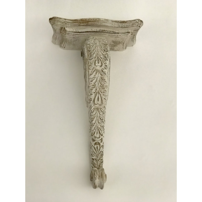 Almanza Mango Solid Wood Bracket Shelf