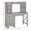 Bureau d'ordinateur avec huche et armoire Farmhouse-443402792