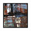 "busy street" , reproduction d’art sur toile tendue-20158903-72655165-72655166