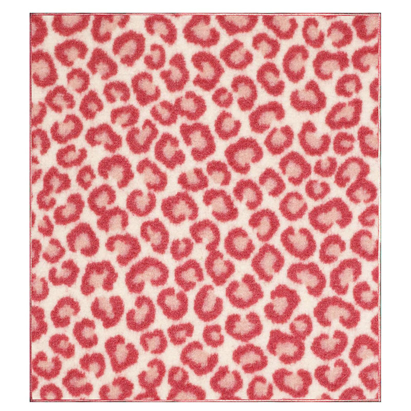 Tapis imprimé animal - guépard suspendu, Carré 2 pi x 2 pi
