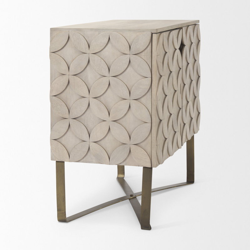 Excelsior Solid Wood Accent Cabinet