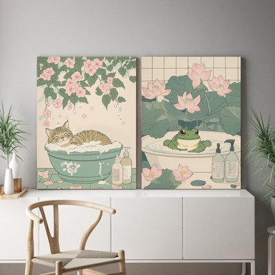 2 Piece Wrapped Canvas Print