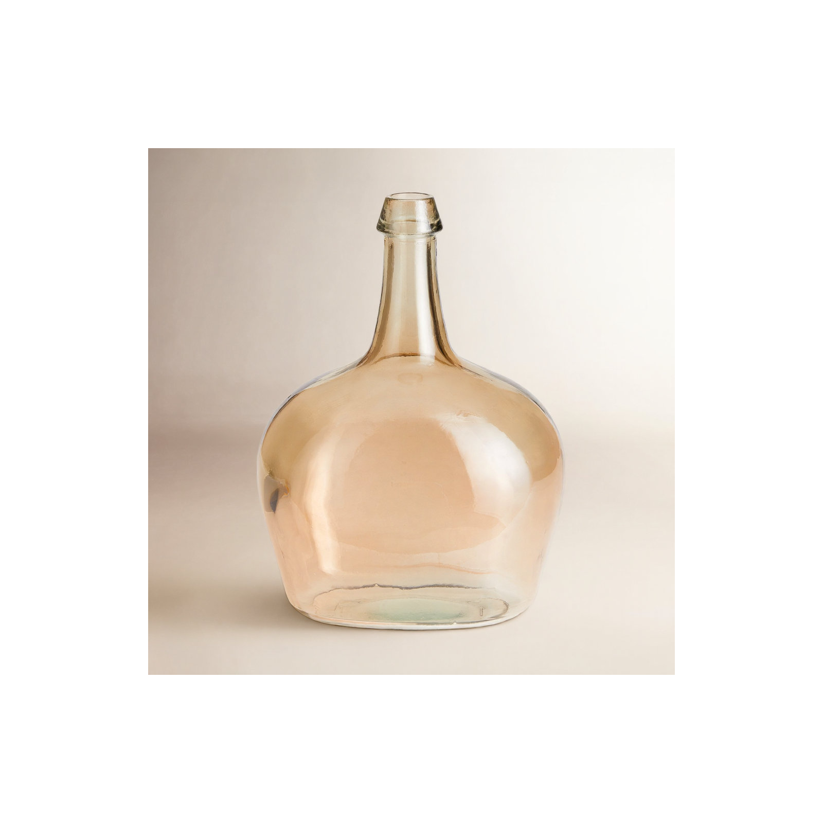 Meile Vetro Recycled Glass Bottle, Beige