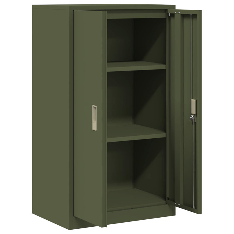 Storage Cabinet, Olive Green