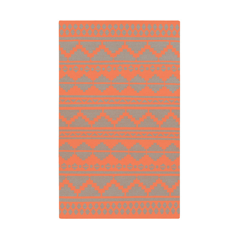 Karn Wool Abstract Indoor Rug, Rectangle 3'6" x 5'6"