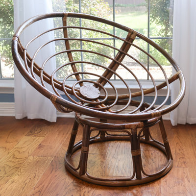 Arwaa 42" W Papasan Chair by Lark Manor