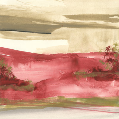Red Rock II encadré par Chris Paschke, peinture
